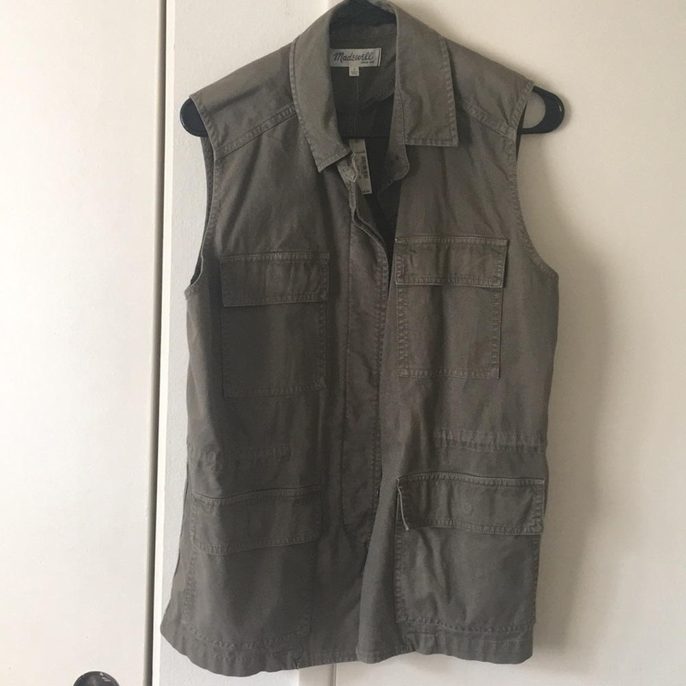 Madewell Sleeveless Army Jacket